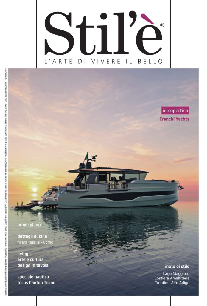 Copertina della rivista Stil'è n. 49, settembre 2026